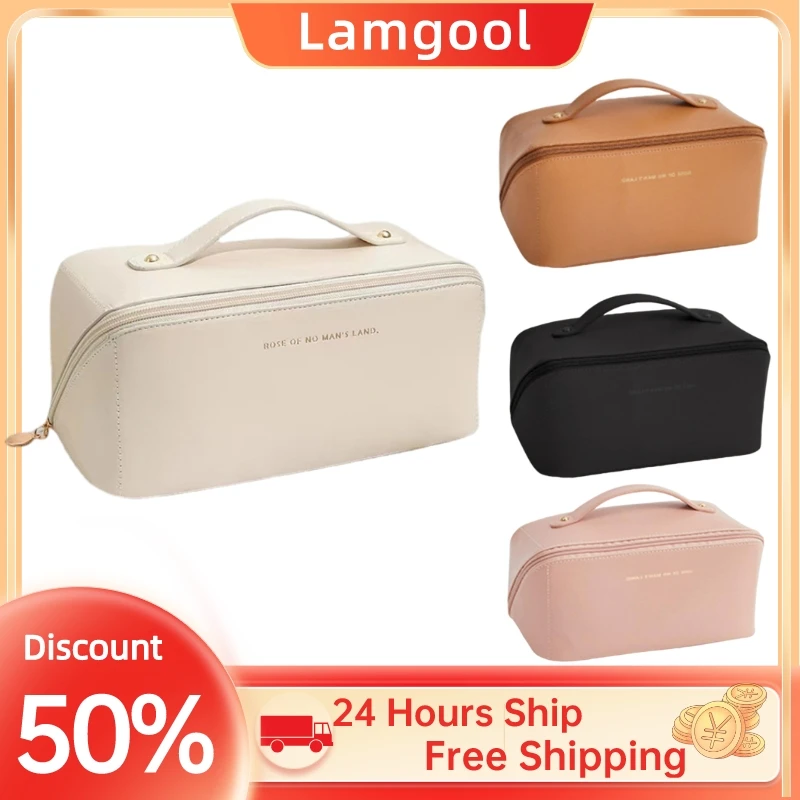 Cosmetic Bag Travel Accessories Large Capacity Toilet Bag Home Bathroom Cosmetic Bag Wife Luxury Gift Gym Organizer Bag Hot
Cosmetic Bag Travel Accessories Large Capacity Toilet Bag Home Bathroom Cosmetic Bag Wife Luxury Gift Gym Organizer Bag Hot