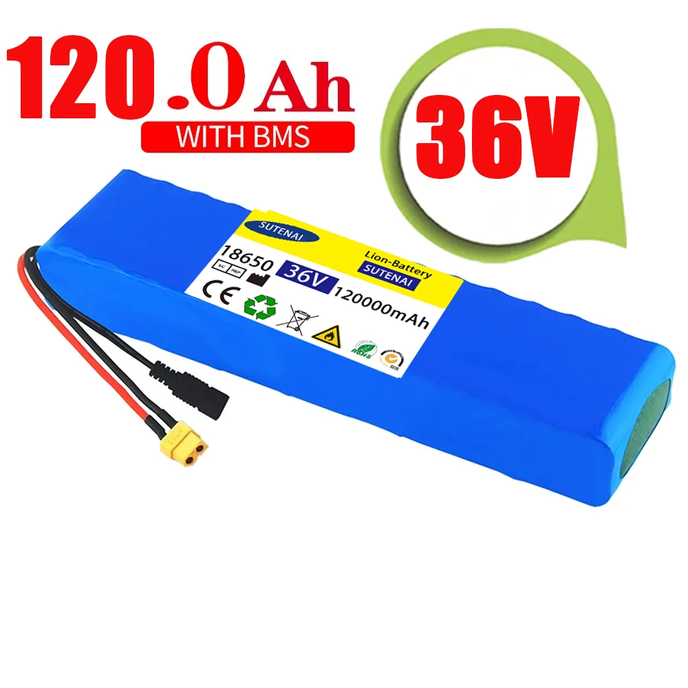 10S3P 36V 120Ah Battery ebike Battery Pack 18650 Li-ion Batteries 1000W For High Power Electric Scooter Motorcycle Scooter
10S3P 36V 120Ah Battery ebike Battery Pack 18650 Li-ion Batteries 1000W For High Power Electric Scooter Motorcycle Scooter