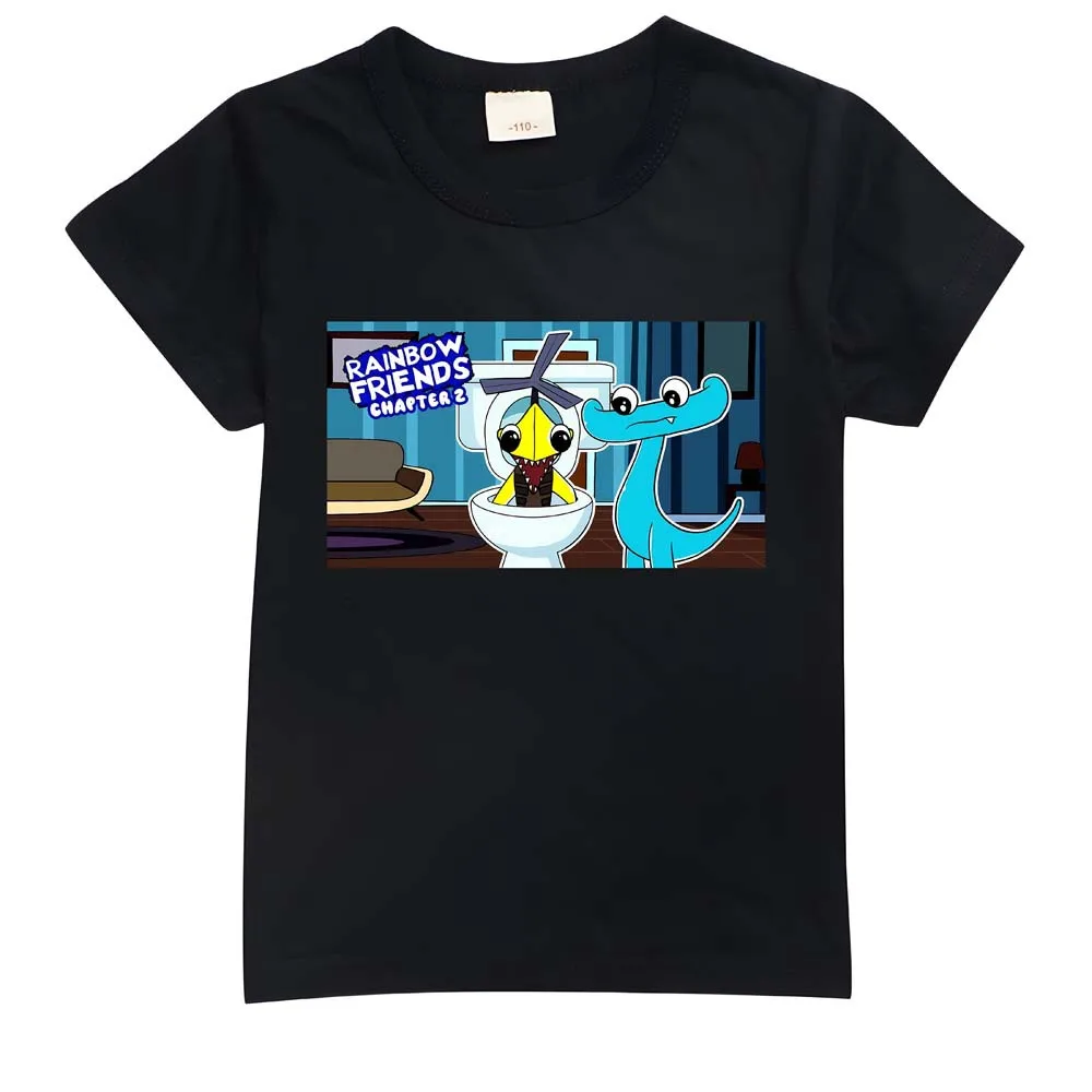 Rainbow Friends 2 Boys Summer Shirt Boys Clothes T Shirt for Kids Boy 10 Years Cotton 12 Teen Girls Tees Costume Enfant Tops 14T
Rainbow Friends 2 Boys Summer Shirt Boys Clothes T Shirt for Kids Boy 10 Years Cotton 12 Teen Girls Tees Costume Enfant Tops 14T