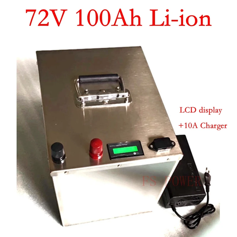 BLNBatteria impermeabile agli ioni di litio 72V 100Ah con BMS per 3500W 5500W 7200W carrello elevatore triciclo EV moto scooter
BLNBatteria impermeabile agli ioni di litio 72V 100Ah con BMS per 3500W 5500W 7200W carrello elevatore triciclo EV moto scooter