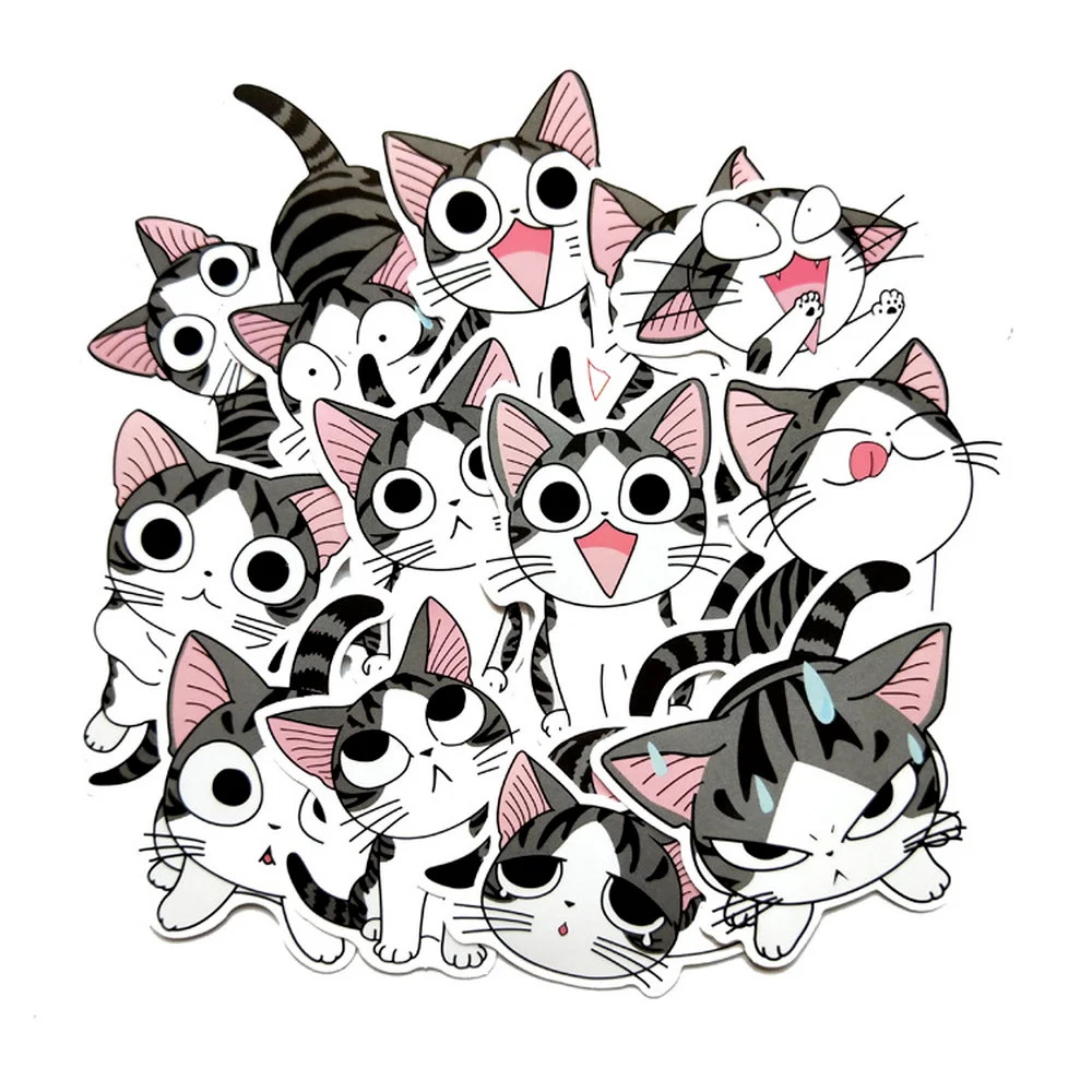 14pcs Cute Cats Animal Graffiti Stickers Cartoon Decals Kids Toy DIY Diary Suitcase Scrapbook Phone Laptop Bike Sticker
14pcs Cute Cats Animal Graffiti Stickers Cartoon Decals Kids Toy DIY Diary Suitcase Scrapbook Phone Laptop Bike Sticker