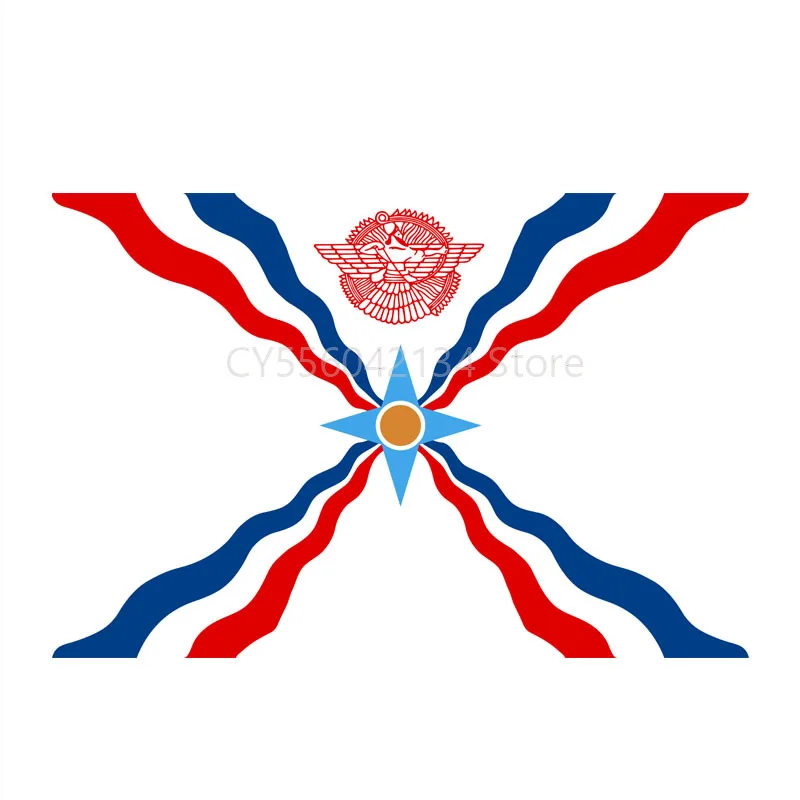 Assyrian flag Home Decoration Outdoor Decor Polyester Banners and Flags 90x150cm 120x180cm
Assyrian flag Home Decoration Outdoor Decor Polyester Banners and Flags 90x150cm 120x180cm