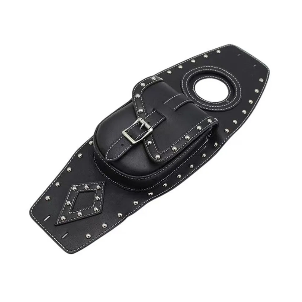 Универсальная мотоциклетная сумка для топливного бака из искусственной кожи, чехол для бензобака для Harley Sportster 883 1200, Honda Suzuki Yamaha Cruiser Chopper
Универсальная мотоциклетная сумка для топливного бака из искусственной кожи, чехол для бензобака для Harley Sportster 883 1200, Honda Suzuki Yamaha Cruiser Chopper