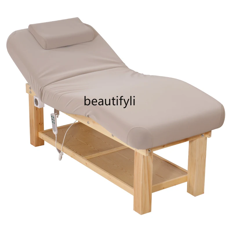 Electric Beauty Bed Solid Wood with Heating Massage Couch Physiotherapy Bed Beauty Salon Massage Bed Tattoo Embroidery Body
Electric Beauty Bed Solid Wood with Heating Massage Couch Physiotherapy Bed Beauty Salon Massage Bed Tattoo Embroidery Body