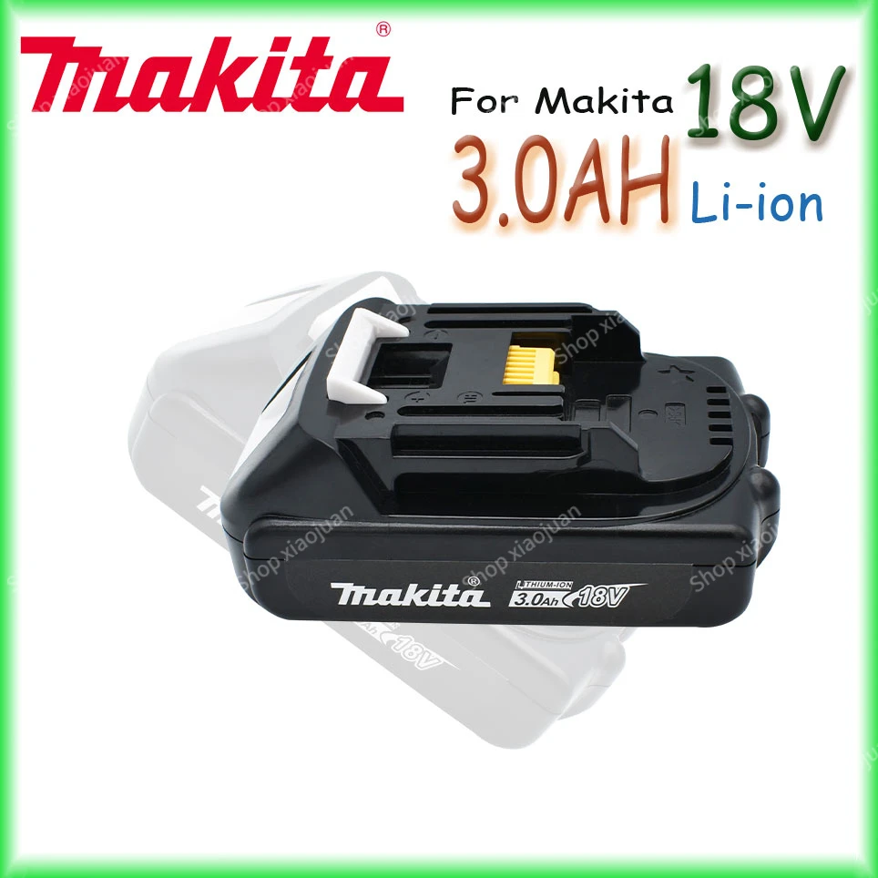 Makita Rechargeable 18V 3.0Ah Li-Ion Battery For Makita BL1830 BL1815 BL1860 BL1840 194205-3 Replacement Power Tools Battery
Makita Rechargeable 18V 3.0Ah Li-Ion Battery For Makita BL1830 BL1815 BL1860 BL1840 194205-3 Replacement Power Tools Battery