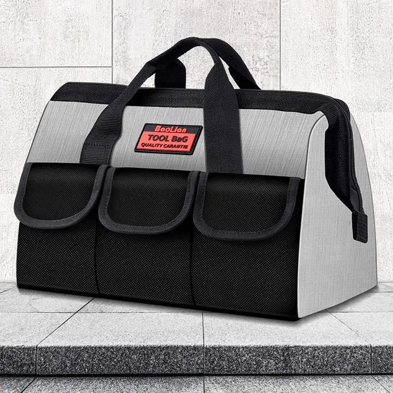Multi-Function Tool Bag Oxford Cloth Electrician Bag, Multi-Pocket Waterproof Anti-Fall Storage Bag
Multi-Function Tool Bag Oxford Cloth Electrician Bag, Multi-Pocket Waterproof Anti-Fall Storage Bag