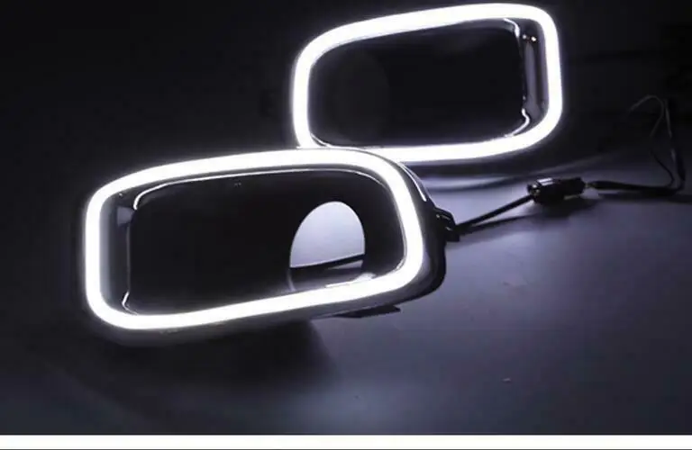 Светодиодный ная передняя противотуманная фара DRL, сигнал поворота, белый + желтый для jeep renegade 2015-18 
Светодиодный ная передняя противотуманная фара DRL, сигнал поворота, белый + желтый для jeep renegade 2015-18