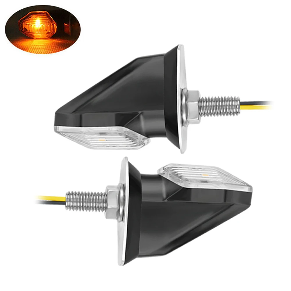 2pcs Turn Signals Lights Motorcycle Mini LED Amber Turn Bike Signal Indicator Blinker Lights For Dirt Bike Street Bike
2pcs Turn Signals Lights Motorcycle Mini LED Amber Turn Bike Signal Indicator Blinker Lights For Dirt Bike Street Bike
