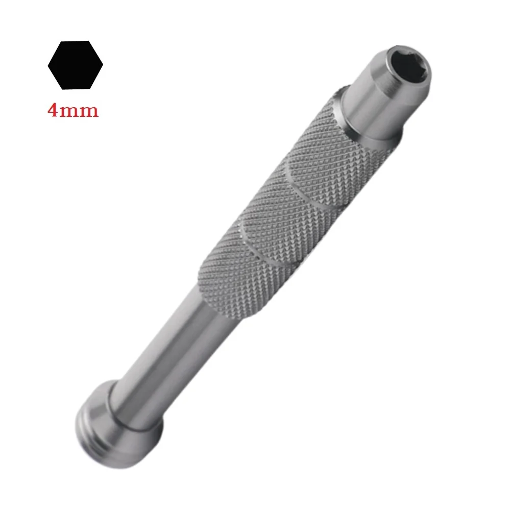Magnetic Screwdriver Handle Aluminum Alloy Precision Screw Driver Holder Handle For 4mm Hexagon Bayonet Bit Repair Hand Tool
Magnetic Screwdriver Handle Aluminum Alloy Precision Screw Driver Holder Handle For 4mm Hexagon Bayonet Bit Repair Hand Tool