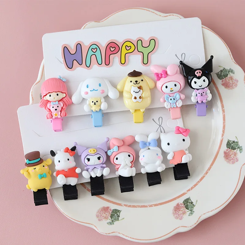 Sanrio Cartoon Children's Hair Accessories Baby Hairpin Little Girl Does Not Hurt Hair Duckbill Clip Cute Little Hairpin Female
Sanrio Cartoon Children's Hair Accessories Baby Hairpin Little Girl Does Not Hurt Hair Duckbill Clip Cute Little Hairpin Female
