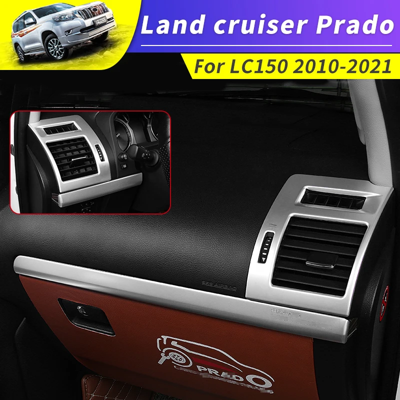 For 2010-2021 Toyota Land Cruiser Prado 150 LC150 FJ150 Interior Modification Air Conditioner Air Vent Decoration Accessories
For 2010-2021 Toyota Land Cruiser Prado 150 LC150 FJ150 Interior Modification Air Conditioner Air Vent Decoration Accessories