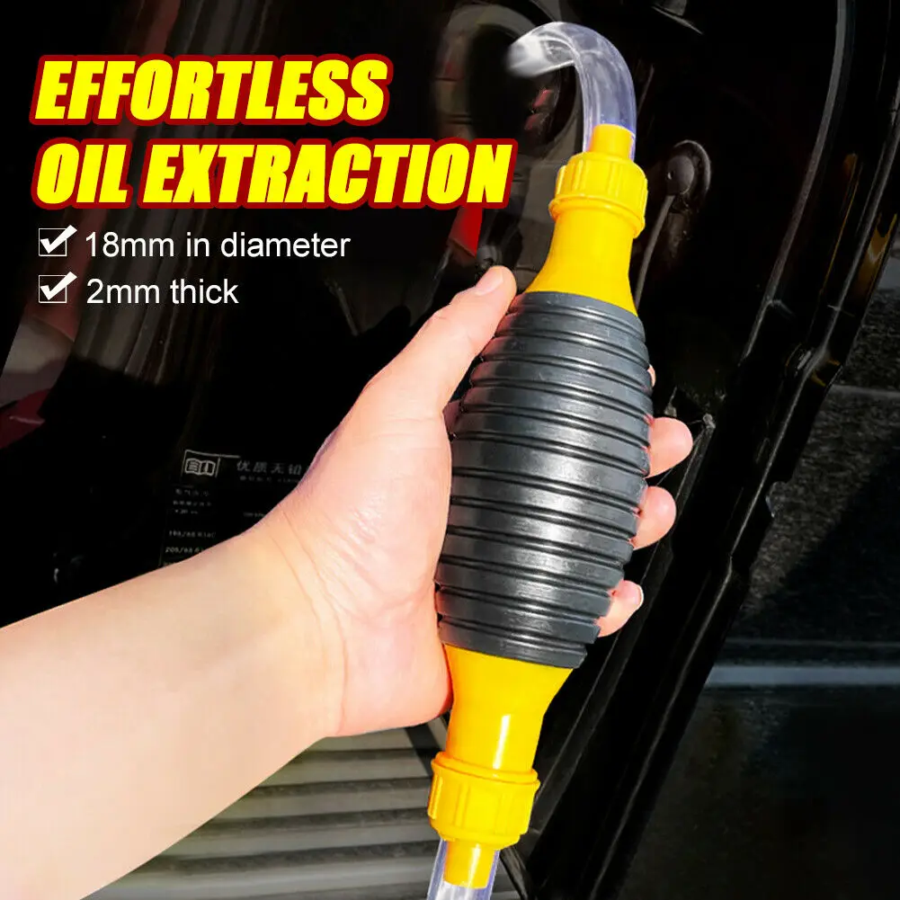 1PC Hand Gas Oil PumpUniversal Car Fuel Tank Sucker High Flow Siphon Hand Pump Portable Manual Applicable To Various Car
1PC Hand Gas Oil PumpUniversal Car Fuel Tank Sucker High Flow Siphon Hand Pump Portable Manual Applicable To Various Car