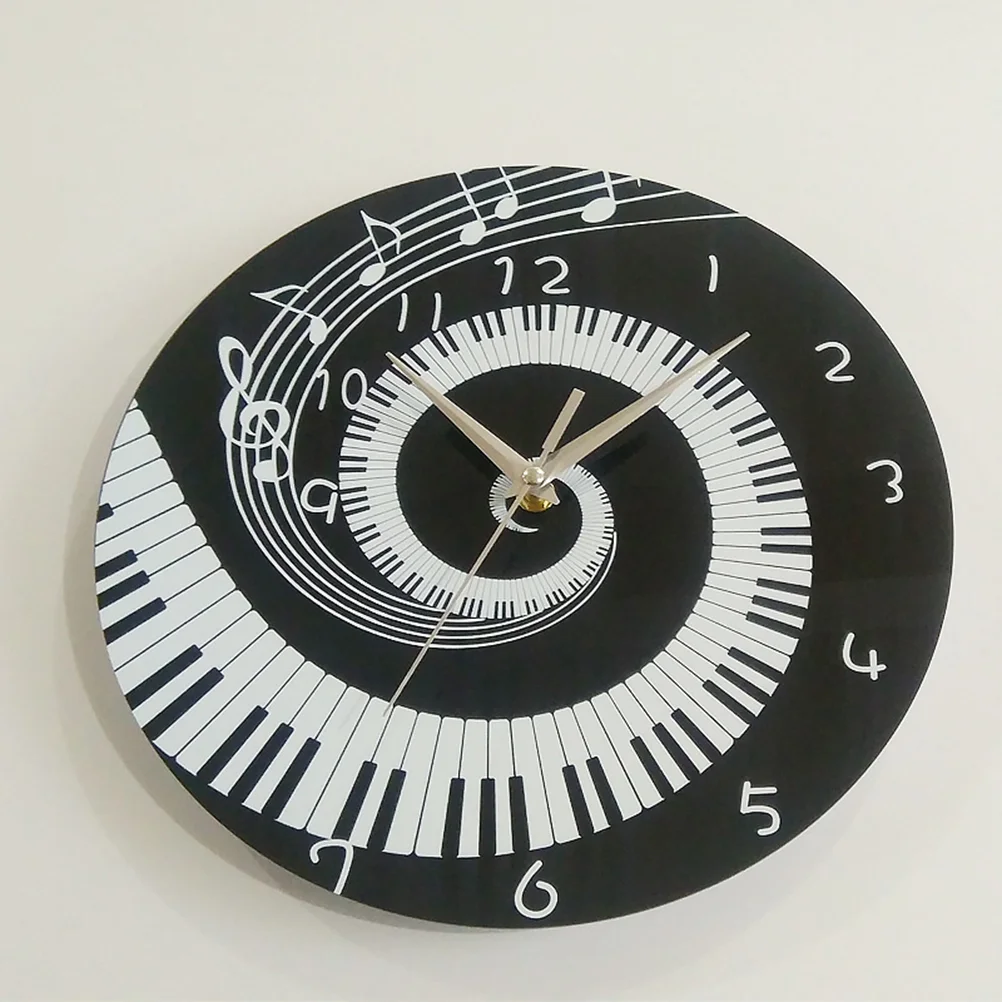 1pc Piano Style Wall Clock Acrylic Clock Creative Hanging Ornament Room Decor for Cafe Home Hotel Without Random
1pc Piano Style Wall Clock Acrylic Clock Creative Hanging Ornament Room Decor for Cafe Home Hotel Without Random