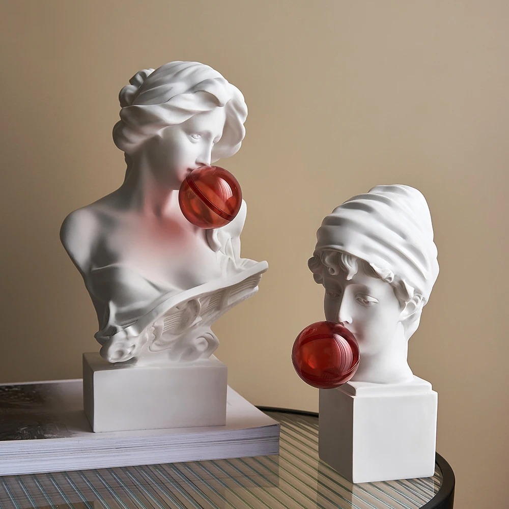 Greek Sculptures Home Decor Figurines for Interior Modern Art Living Room Decoration Accessorie Statues for Decoration Gifts
Greek Sculptures Home Decor Figurines for Interior Modern Art Living Room Decoration Accessorie Statues for Decoration Gifts