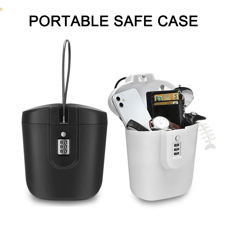 CE New 2L Portable Safe Case Bucket 3-digit Combination Lock with Rope Outdoor Camp Hiking Sports Hidden Security Storage Box
CE New 2L Portable Safe Case Bucket 3-digit Combination Lock with Rope Outdoor Camp Hiking Sports Hidden Security Storage Box