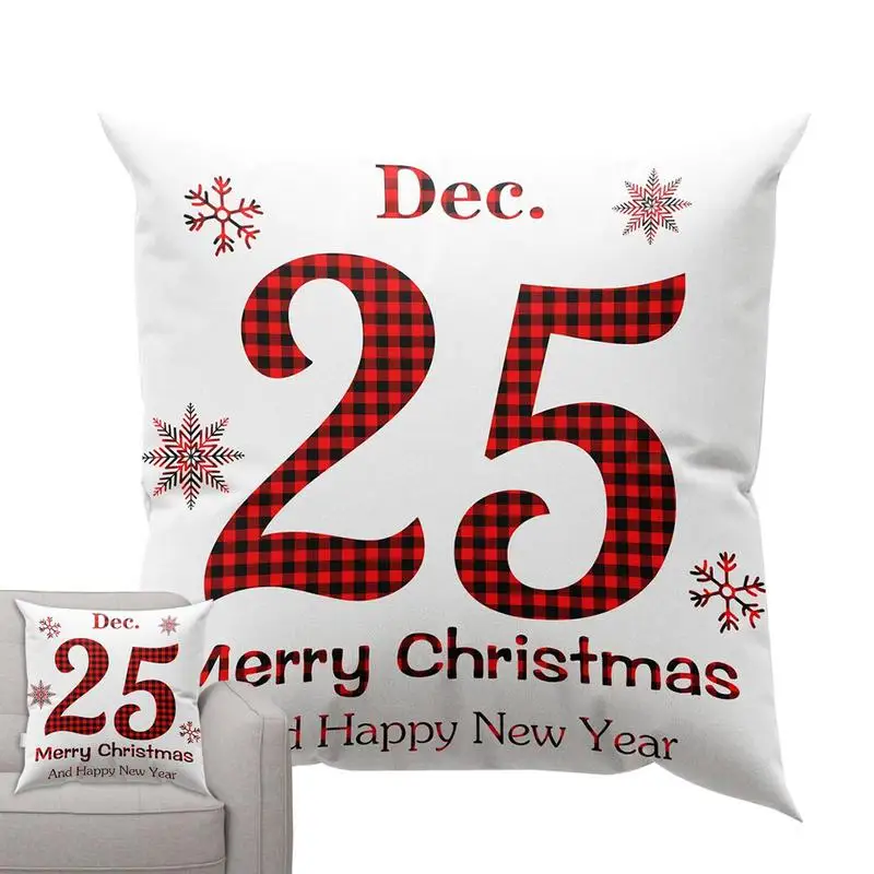 Christmas Throw Pillow Covers | Christmas Themed Cushion Covers 18 x 18 Inches | Rustic Linen Farmhouse Decorative Cushion for S
Christmas Throw Pillow Covers | Christmas Themed Cushion Covers 18 x 18 Inches | Rustic Linen Farmhouse Decorative Cushion for S