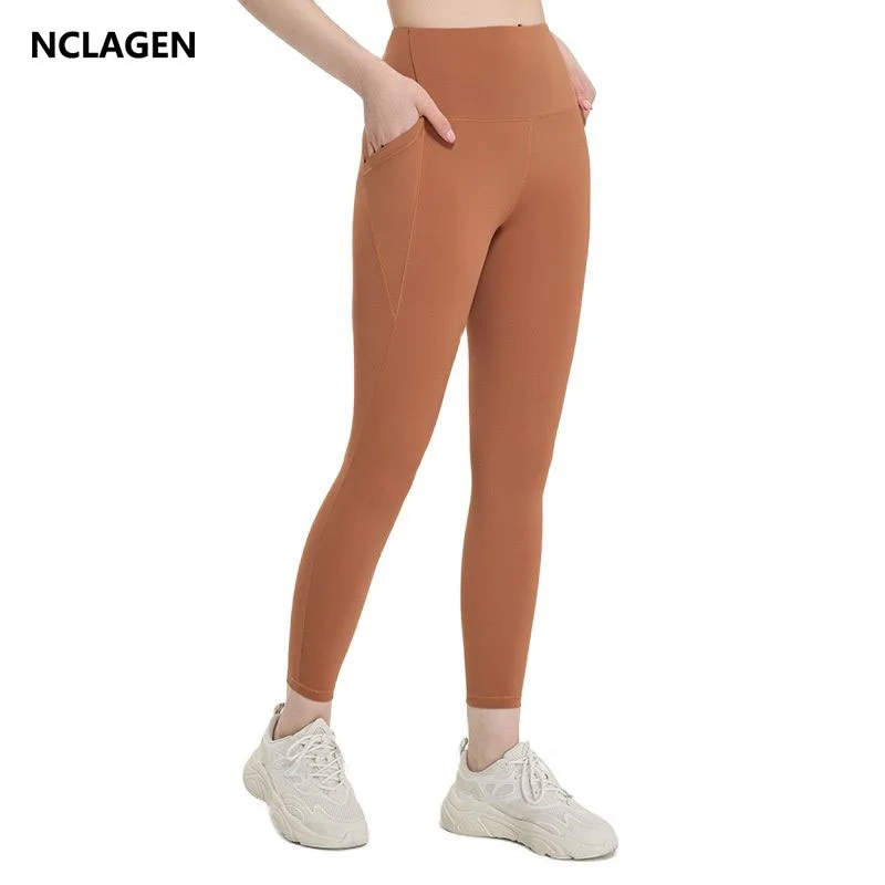 NCLAGEN тренажерный зал женские штаны для йоги с карманами Высокая талия голая ощущение комфорта плоские спортивные Леггинсы фитнес тренировки фитнес колготки
NCLAGEN тренажерный зал женские штаны для йоги с карманами Высокая талия голая ощущение комфорта плоские спортивные Леггинсы фитнес тренировки фитнес колготки
