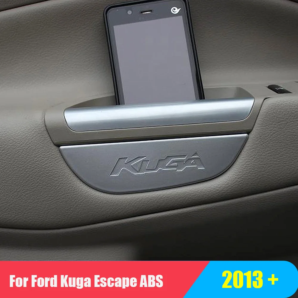 ABS Matte For Ford Kuga Escape Accessories 2013 2014 2015 Car Front Door Armrest Storage Box Tank Cover Sticker styling 4pcs
ABS Matte For Ford Kuga Escape Accessories 2013 2014 2015 Car Front Door Armrest Storage Box Tank Cover Sticker styling 4pcs