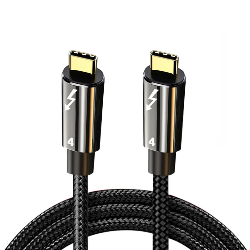 8K@60Hz 5K@60Hz Compatible with USB4 Thunderbolt 4 Cable 100W Charging Thunderbolt3 40Gbps
8K@60Hz 5K@60Hz Compatible with USB4 Thunderbolt 4 Cable 100W Charging Thunderbolt3 40Gbps