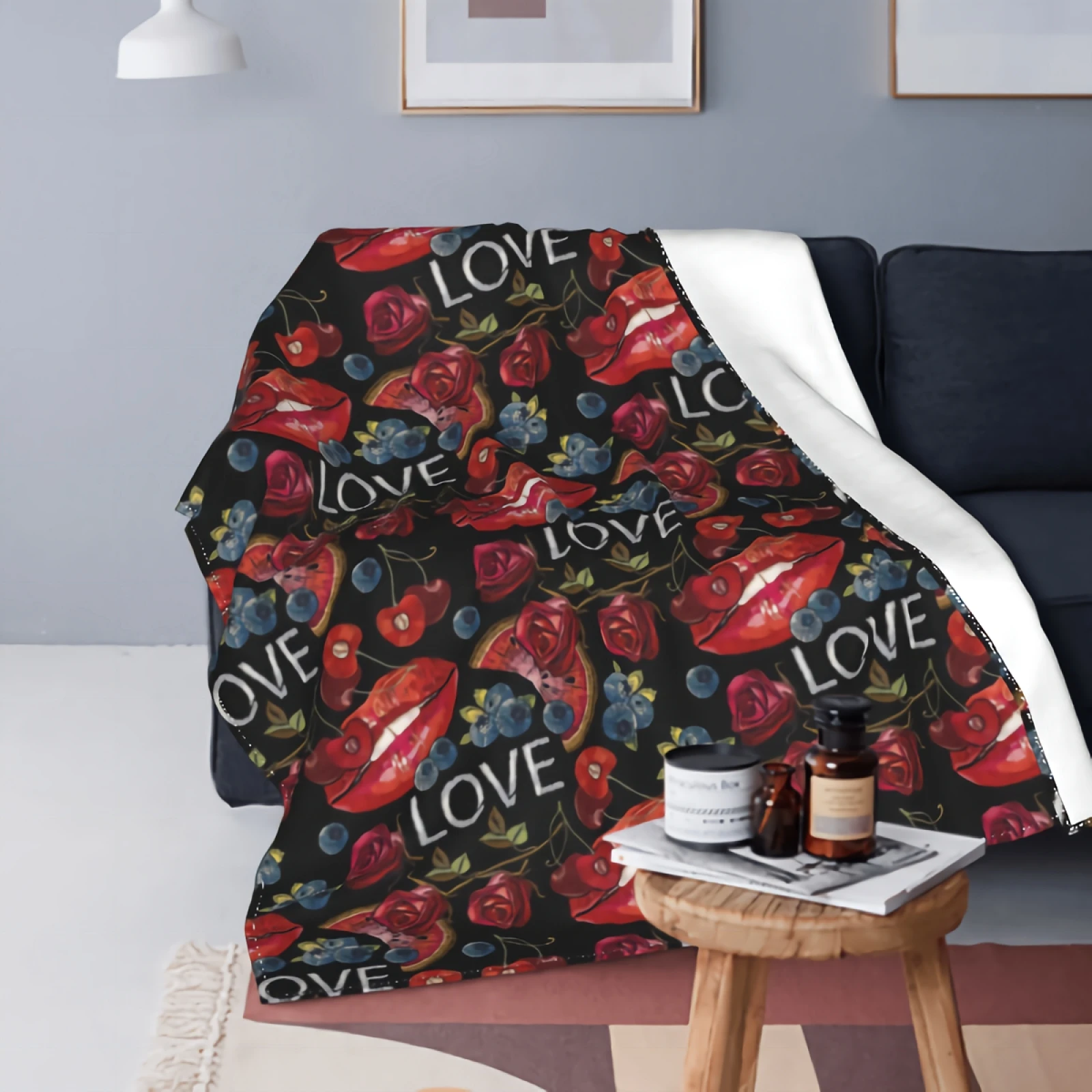 Anyako Sweet Liss Flannel Blanket Ultra-Soft Comfortable Sexy wet lips Throw Blanket for Bed Sofa All Season 50"x40"
Anyako Sweet Liss Flannel Blanket Ultra-Soft Comfortable Sexy wet lips Throw Blanket for Bed Sofa All Season 50"x40"