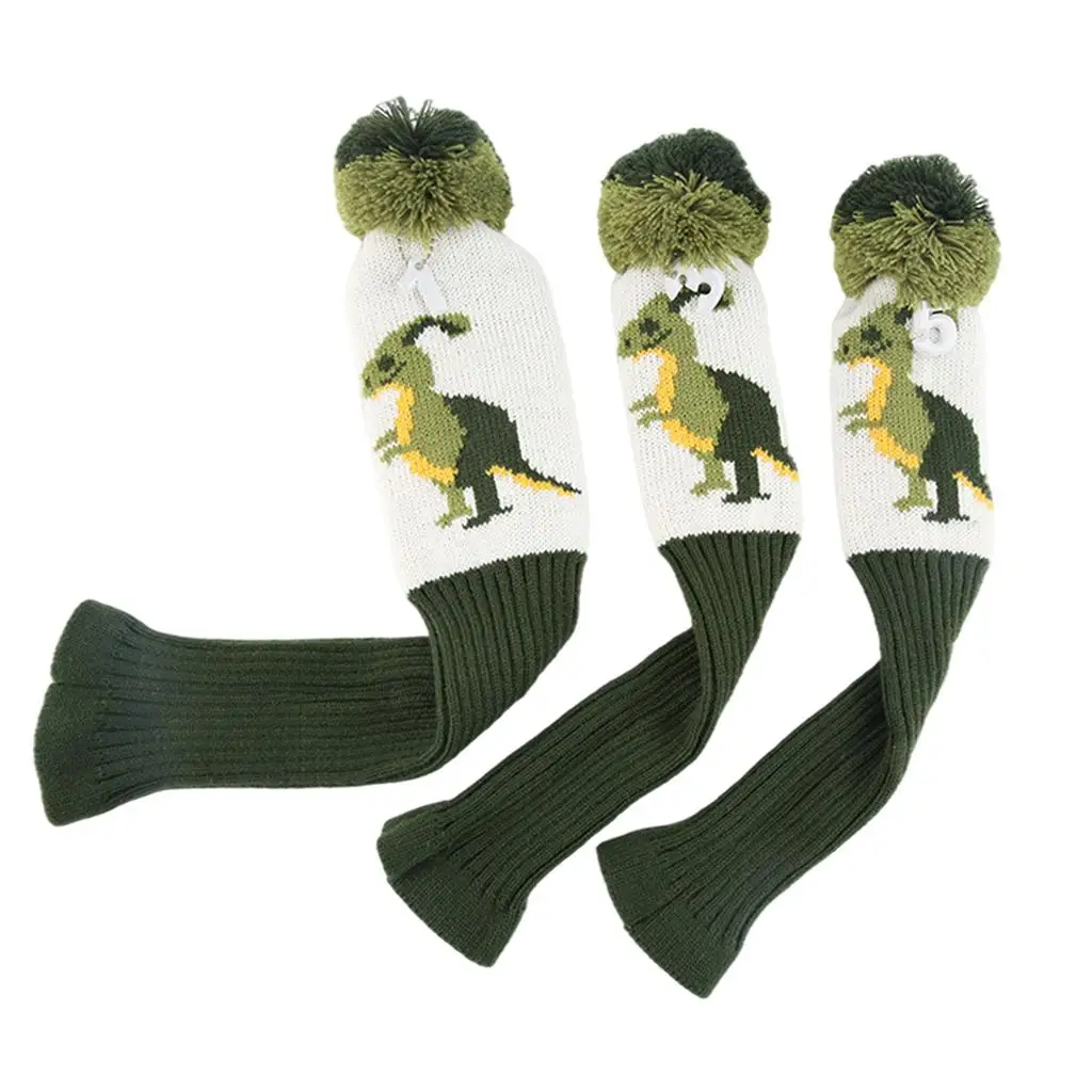 Pom Pom Golf Club Head Covers Knitted 3 Piece Headcovers Set for 1 3 5 Driver Fairway Wood
Pom Pom Golf Club Head Covers Knitted 3 Piece Headcovers Set for 1 3 5 Driver Fairway Wood