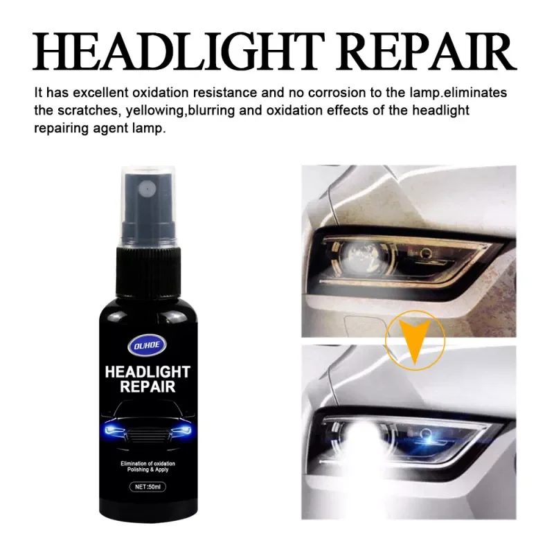 Car Headlight Polishing Agent Scratch Remover Repair Fluid Auto Headlight Renewal Polish And Maintenance Liquid Car Accessories 
Car Headlight Polishing Agent Scratch Remover Repair Fluid Auto Headlight Renewal Polish And Maintenance Liquid Car Accessories