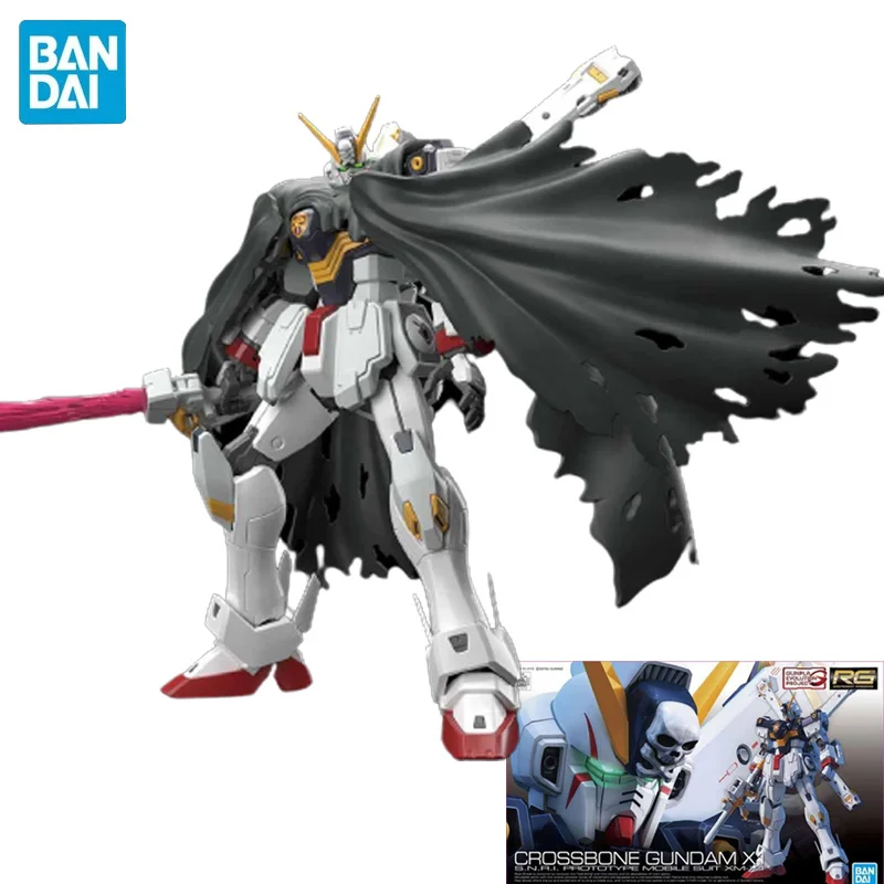 Bandai Japan Anime Gunpla Rg 31 1/144 Crossbone Gundan X1 Robot Model Assembled Toy Action Figure Kid Toys Children Decoration
Bandai Japan Anime Gunpla Rg 31 1/144 Crossbone Gundan X1 Robot Model Assembled Toy Action Figure Kid Toys Children Decoration