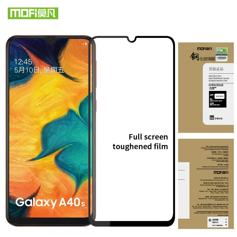 Full Screen Tempered Glass For Samsung Galaxy A40S Galaxy A41 Explosion-proof Screen Protector 9H MOFI high definition Glass
Full Screen Tempered Glass For Samsung Galaxy A40S Galaxy A41 Explosion-proof Screen Protector 9H MOFI high definition Glass