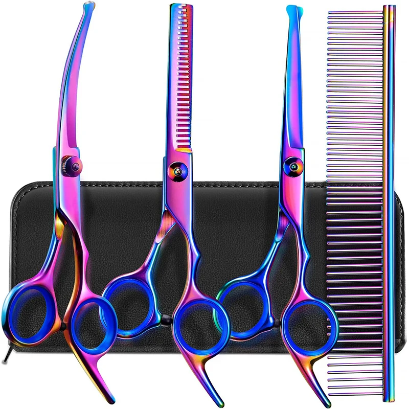 Animal Cutting Portable Inch 6 Professional Grooming Dog Scissors Safty Steel Shears Round Head Scissors Stainless Set Pet Pets
Animal Cutting Portable Inch 6 Professional Grooming Dog Scissors Safty Steel Shears Round Head Scissors Stainless Set Pet Pets
