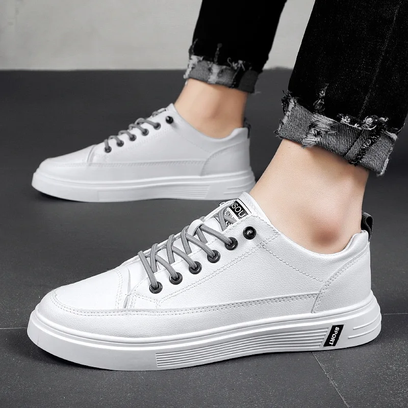 2022 New Style Breathable White Men's Shoes Leather Soft Fashion Panel Male's Shoes Wear-Resistant Low-Top Non-Slip Men's Shoes
2022 New Style Breathable White Men's Shoes Leather Soft Fashion Panel Male's Shoes Wear-Resistant Low-Top Non-Slip Men's Shoes