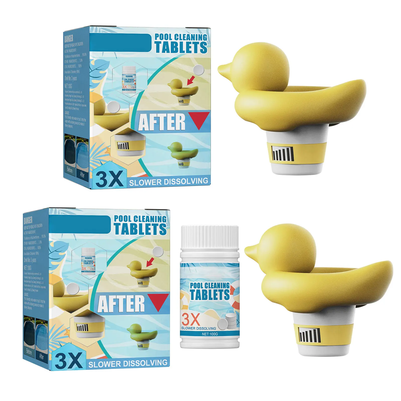 Swimming Pool Cleaner Reassuring Tablets Applicator Water Park Bathtub Fountain Instant Effervescent Pipes Cleaning Tool
Swimming Pool Cleaner Reassuring Tablets Applicator Water Park Bathtub Fountain Instant Effervescent Pipes Cleaning Tool