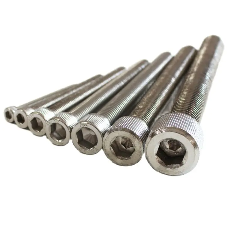M10 Socket Cap Head Screws Hex Allen Bolts A2 Stainless Steel DIN 912 Fine Or Coarse Pitch 1.0mm 1.25mm 1.5mm
M10 Socket Cap Head Screws Hex Allen Bolts A2 Stainless Steel DIN 912 Fine Or Coarse Pitch 1.0mm 1.25mm 1.5mm
