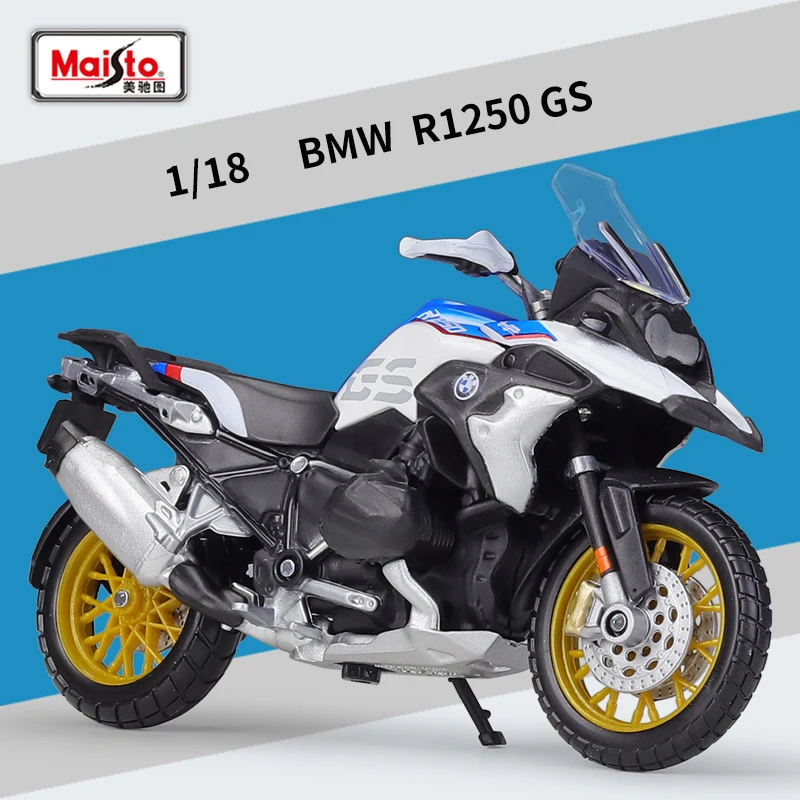 Maisto 1/18 BMW R1250GS Heavy Locomoti Simulation Alloy Motorcycle Model Shock Absorbers Collection Toy Car Gift
Maisto 1/18 BMW R1250GS Heavy Locomoti Simulation Alloy Motorcycle Model Shock Absorbers Collection Toy Car Gift