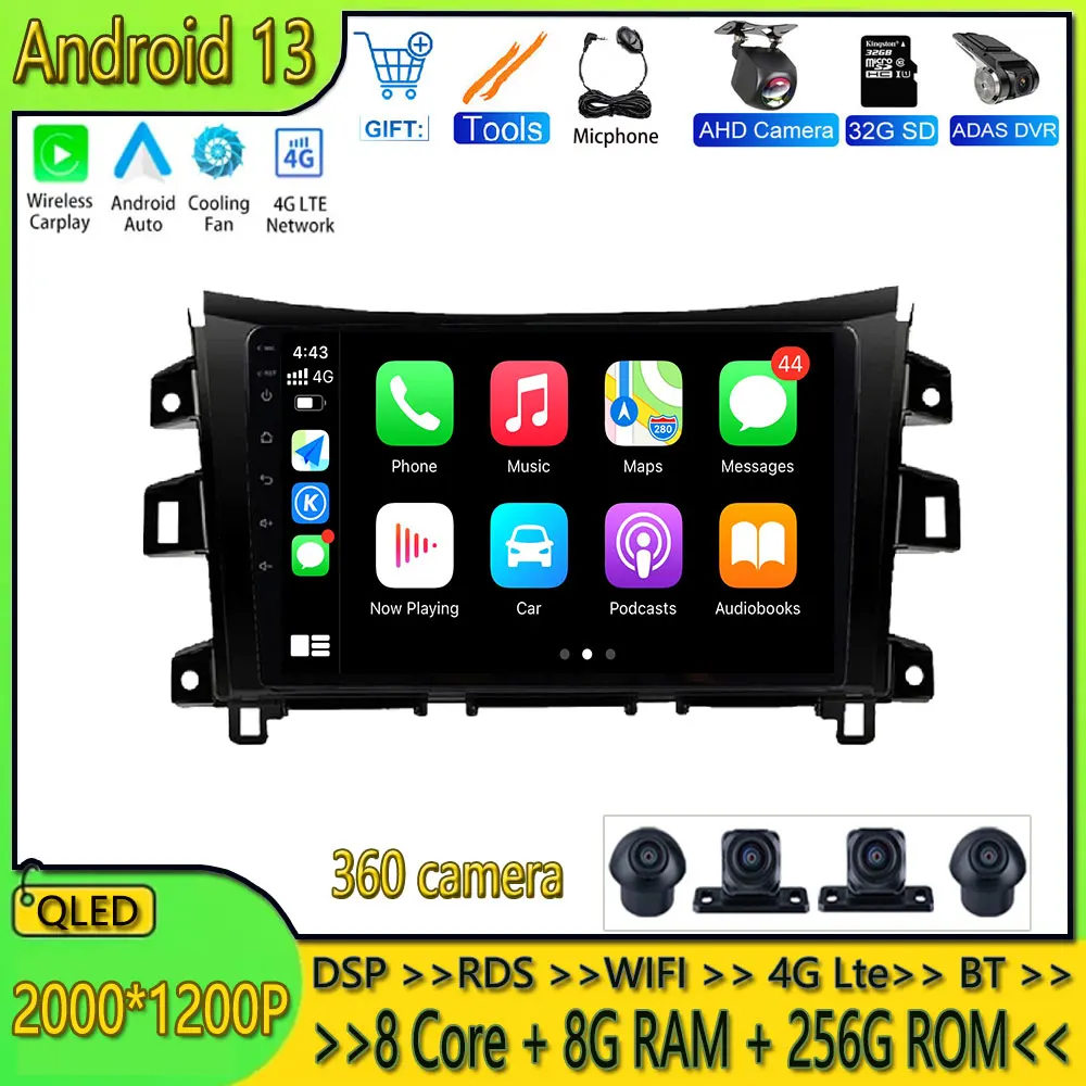 Автомобильный радиоприемник 9 "10,1" с поддержкой LTE, 4G, Wi-Fi, BT, DSP, Android 13, Carplay, GPS-навигация, стереопроигрыватель, видео плеер для Nissan NAVARA 2015-2017
Автомобильный радиоприемник 9 "10,1" с поддержкой LTE, 4G, Wi-Fi, BT, DSP, Android 13, Carplay, GPS-навигация, стереопроигрыватель, видео плеер для Nissan NAVARA 2015-2017