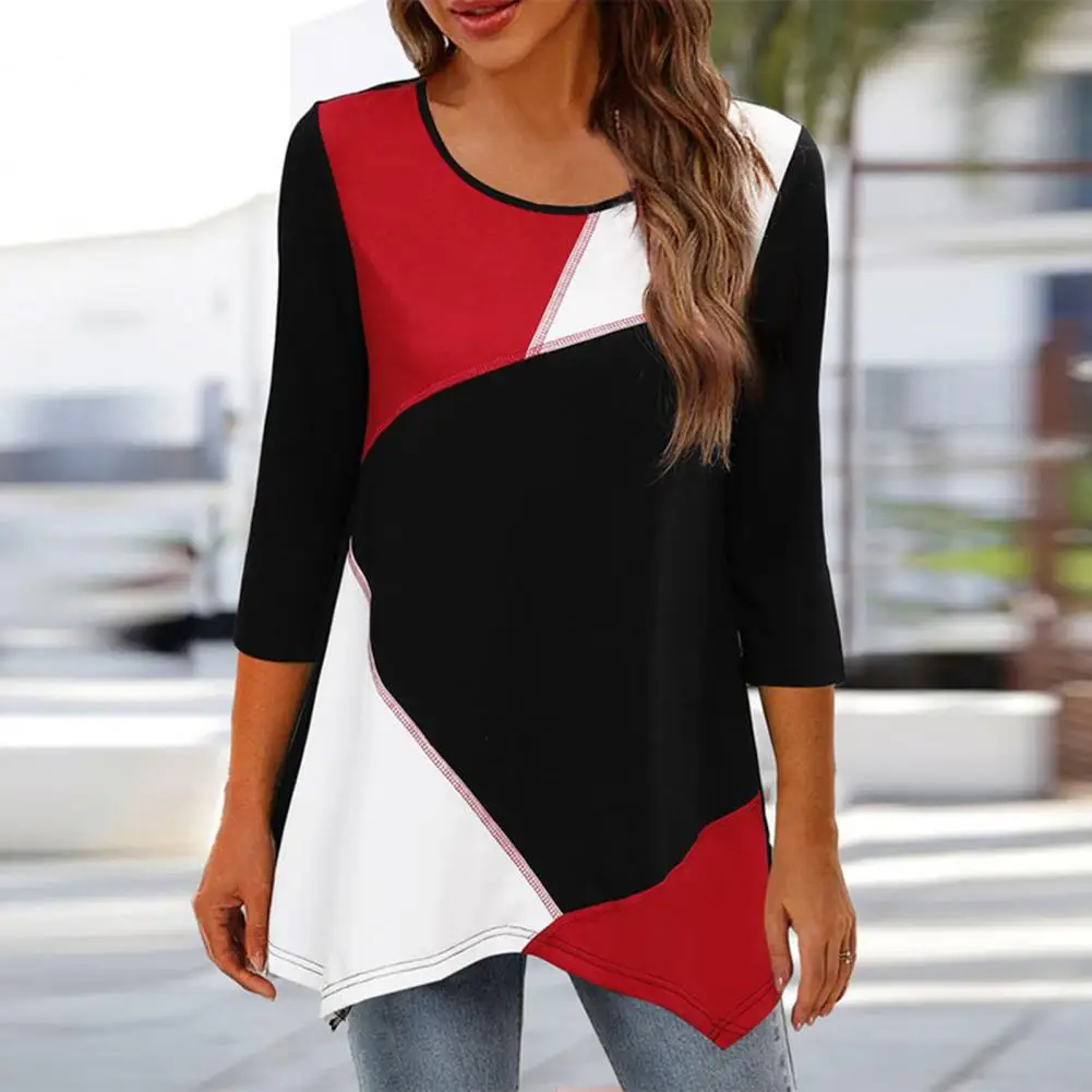 Women T-shirt Flower Print Super Soft Streetwear Relaxed Fit Irregular T-shirt Pullover Top for Party
Women T-shirt Flower Print Super Soft Streetwear Relaxed Fit Irregular T-shirt Pullover Top for Party