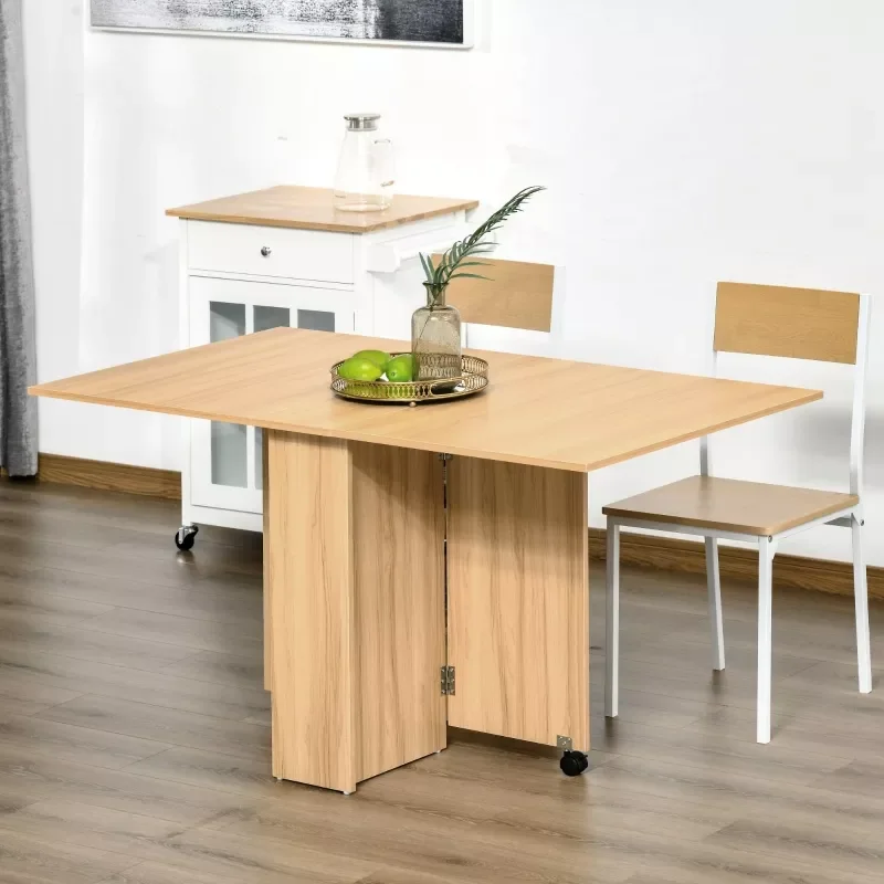 Folding Solid Wood Dining Table with Wheels Multifunctional Shelf for Dining Room Living Room Side Table 3 Ways Save Space
Folding Solid Wood Dining Table with Wheels Multifunctional Shelf for Dining Room Living Room Side Table 3 Ways Save Space