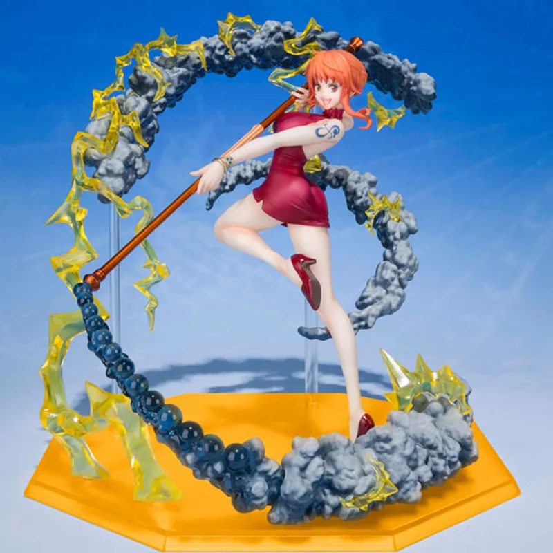 Anime One Piece Fighting Ver. Nami 1/8 scale painted Extra Battle Black Ball PVC Action figure Model Toys
Anime One Piece Fighting Ver. Nami 1/8 scale painted Extra Battle Black Ball PVC Action figure Model Toys