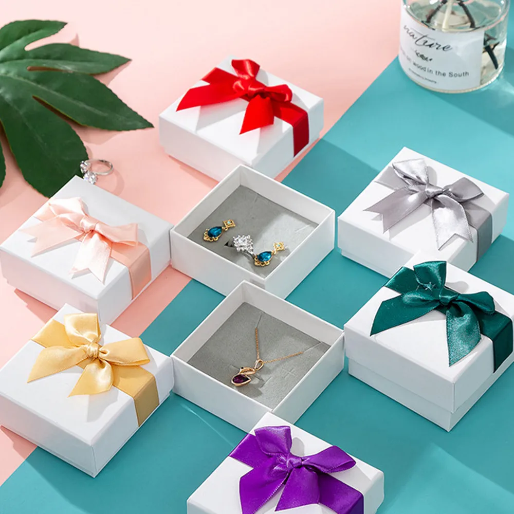 Jewelry Gift Boxes Bracelets Earring Ring Necklace Packaging Cases Display Gift Storage Container Engagement Supplies
Jewelry Gift Boxes Bracelets Earring Ring Necklace Packaging Cases Display Gift Storage Container Engagement Supplies