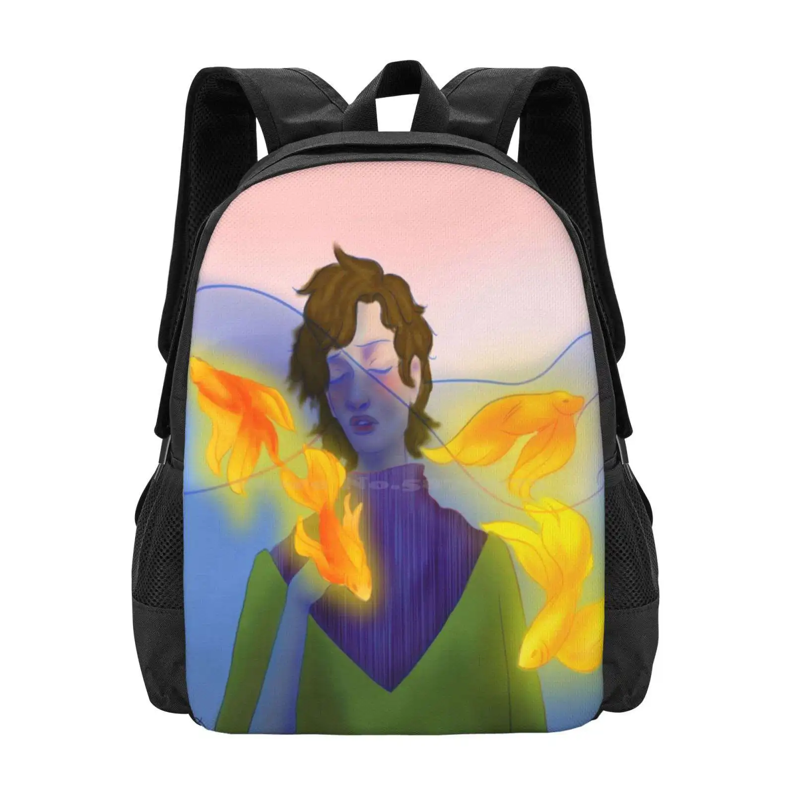 Seascape With Universal Summation Bag Backpack For Men Women Girls Teenage Seascape Portrait Fish
Seascape With Universal Summation Bag Backpack For Men Women Girls Teenage Seascape Portrait Fish