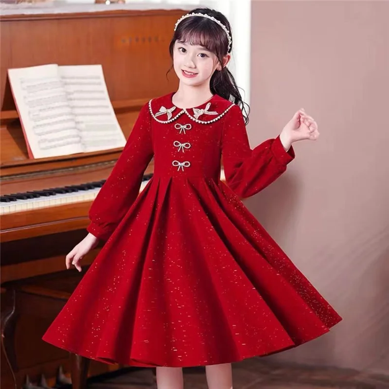 Princess Girls Dress Kids Christmas Long Sleeves Dresses Girl's Birthday Dress Girl Wedding Birthday Clothes 4 6 8 9 10 12 Years
Princess Girls Dress Kids Christmas Long Sleeves Dresses Girl's Birthday Dress Girl Wedding Birthday Clothes 4 6 8 9 10 12 Years