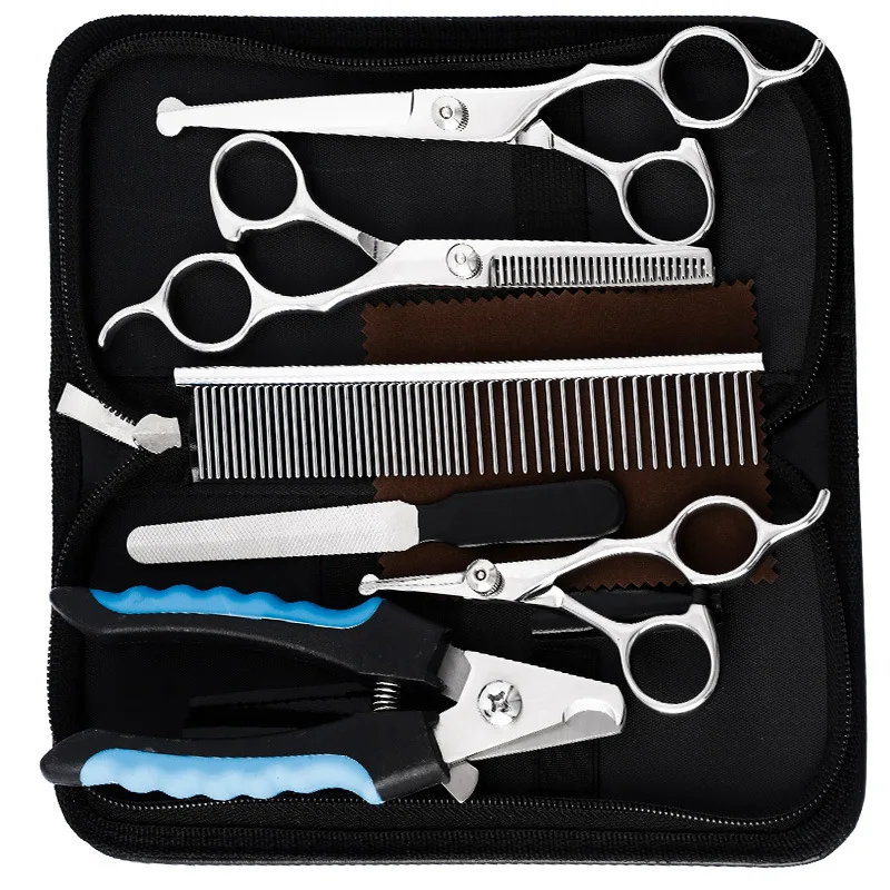 6.5-5.5-4.5 Inches Pet Grooming Scissors Round Head Professional Stainless Steel Dog Hair Scissors Pet Shears Animal Cutting
6.5-5.5-4.5 Inches Pet Grooming Scissors Round Head Professional Stainless Steel Dog Hair Scissors Pet Shears Animal Cutting