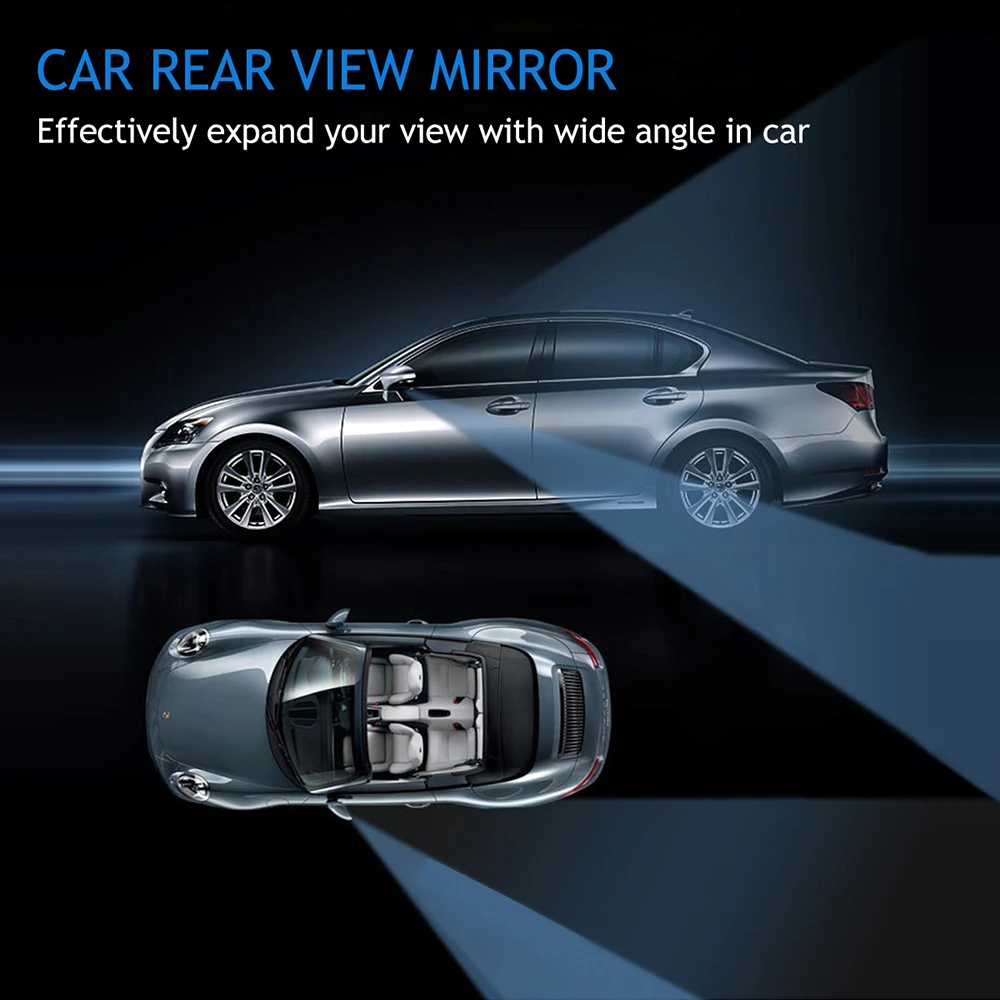 2 шт. Автомобильное Зеркало для обзора слепых зон 360 градусов | Автомобили и