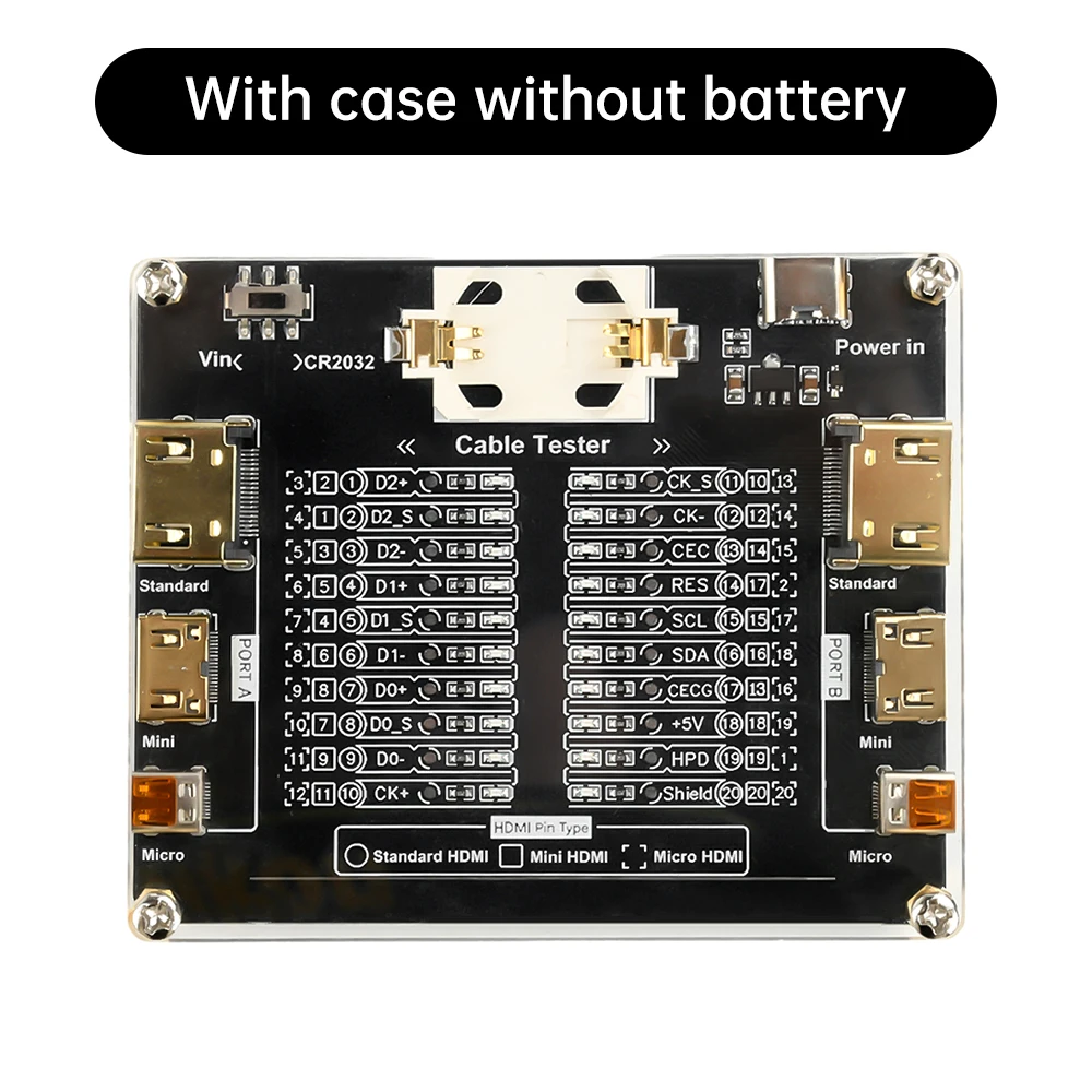 USB-тестер кабеля Aideepen
USB-тестер кабеля Aideepen
