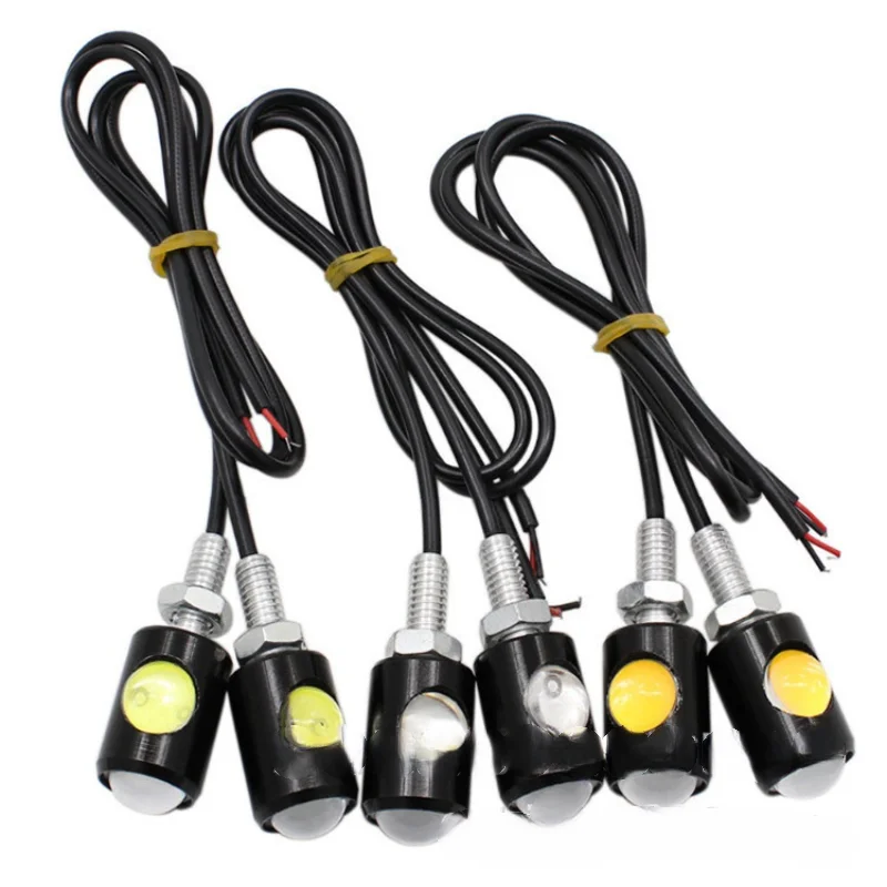 2Pcs LED 12V Motorcycle Signal Lamp Super Heldere Moto License Plate High Power Bolt Schroef Staart Achterlicht Brake Fog lamp
2Pcs LED 12V Motorcycle Signal Lamp Super Heldere Moto License Plate High Power Bolt Schroef Staart Achterlicht Brake Fog lamp