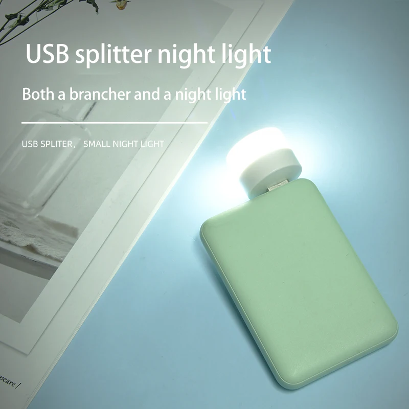 USB Plug Lamp Light with USB Splitter Computer Mobile Power Charging LED Reading Light Small Round Night Light Outdoor Tools
USB Plug Lamp Light with USB Splitter Computer Mobile Power Charging LED Reading Light Small Round Night Light Outdoor Tools