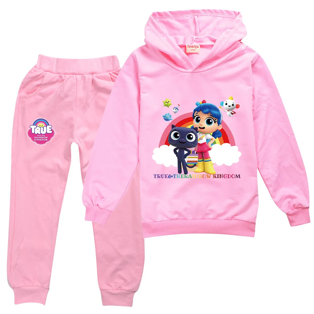 Kids Girls Hoodies Pants Suit True and The Anime Rainbow Children Clothing Sweatshirts Casual Fashion Spring Fall Pullover sets
Kids Girls Hoodies Pants Suit True and The Anime Rainbow Children Clothing Sweatshirts Casual Fashion Spring Fall Pullover sets