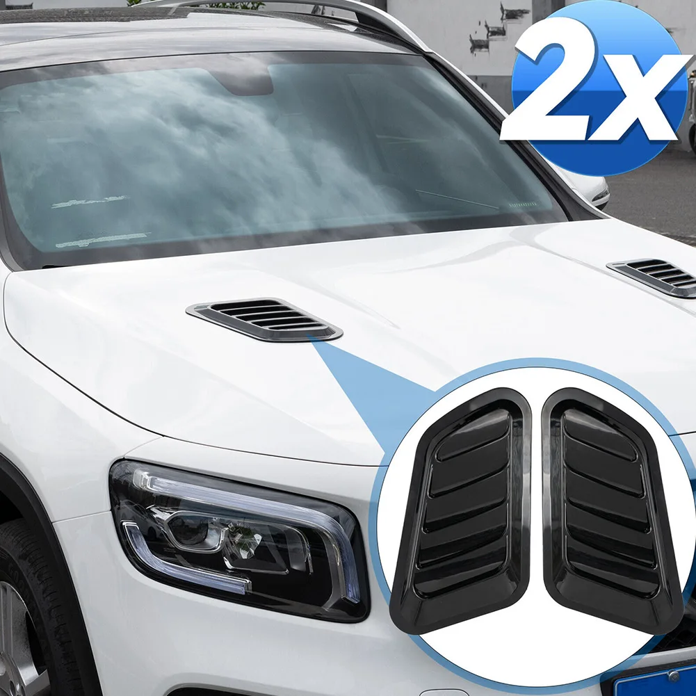 For Car Decorative Cover Trim Air Vents 2pcs ABS Plastic Air Flow Intake Hood Car Accessories Decoration Universal
For Car Decorative Cover Trim Air Vents 2pcs ABS Plastic Air Flow Intake Hood Car Accessories Decoration Universal