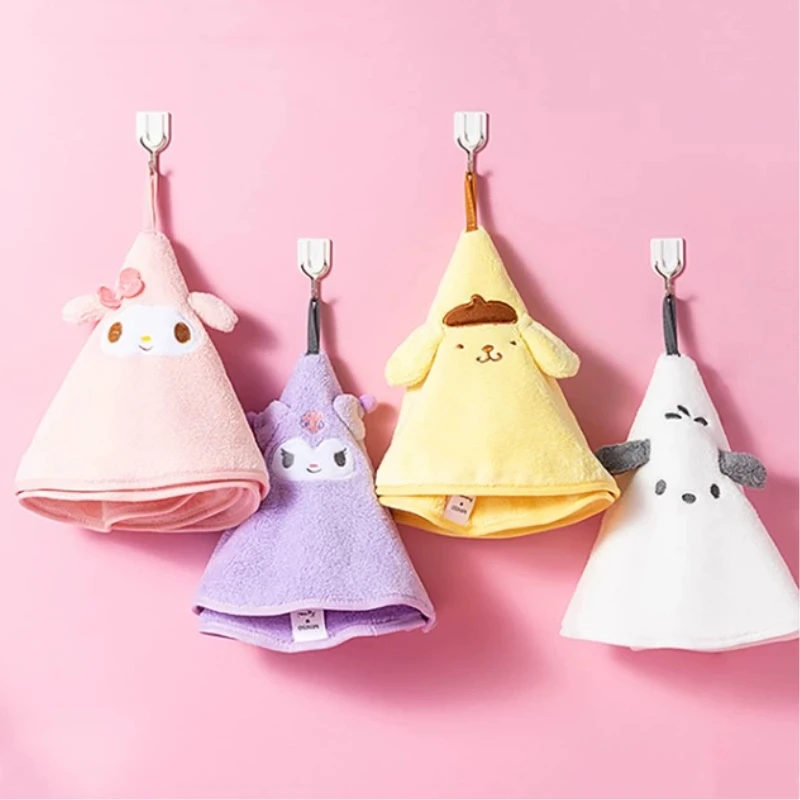 Sanrio Cartoon Cute My Melody Cinnamoroll Round Hand Towel Hanging Kitchen Absorbent Thickened Towel Bath Towel Christmas Gift
Sanrio Cartoon Cute My Melody Cinnamoroll Round Hand Towel Hanging Kitchen Absorbent Thickened Towel Bath Towel Christmas Gift