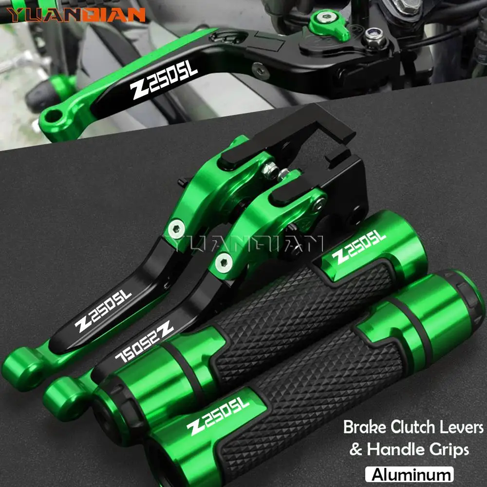 For KAWASAKI Z250SL Z 250 Z250 SL 2021 2020 2019 2018 2017 2016 2015 2014 Motorcycle Folding Brake Clutch Levers Handlebar grips
For KAWASAKI Z250SL Z 250 Z250 SL 2021 2020 2019 2018 2017 2016 2015 2014 Motorcycle Folding Brake Clutch Levers Handlebar grips