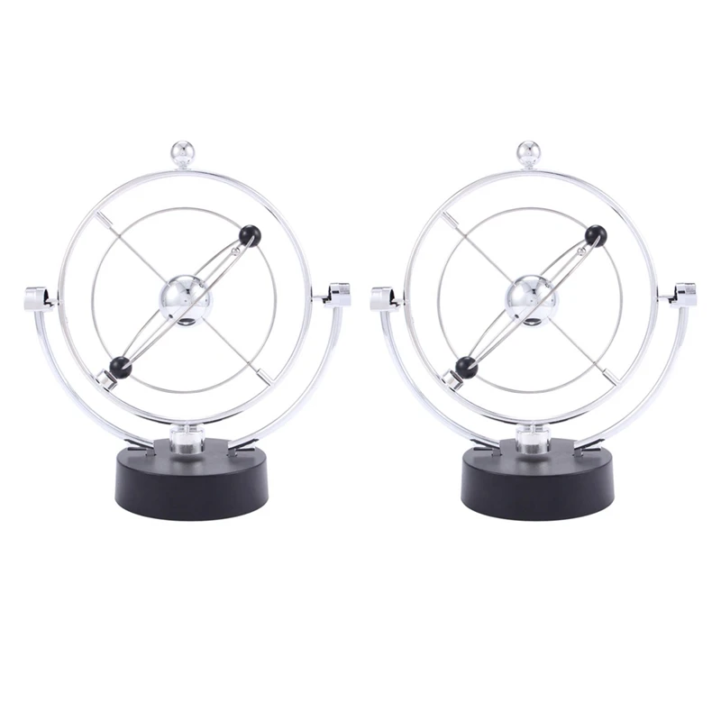 2X Kinetic Orbital Revolving Gadget Perpetual Motion Desk Art Toy Office Decoration
2X Kinetic Orbital Revolving Gadget Perpetual Motion Desk Art Toy Office Decoration